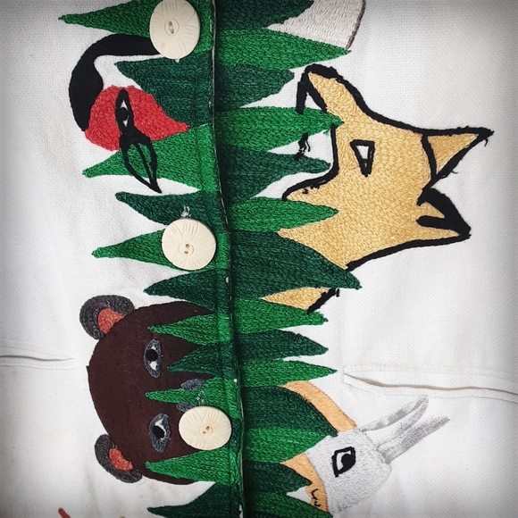 Anage~Zoo Animals Embroidery Jacket - Picture 4 of 14